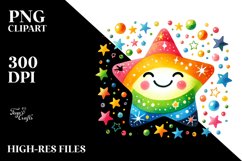 Smiling Pinkish Sun, Transparent PNG Product Image 2