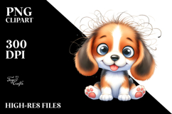 Cute Baby Beagle PNG Product Image 2
