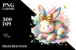 Colorful Bunny PNG Product Image 2