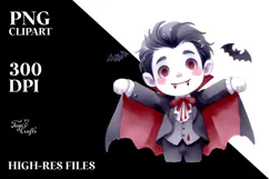 Simple Funny Halloween Clipart, Transparent PNG Product Image 2