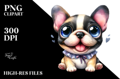 Cute French Bulldog, Transparent PNG Product Image 2