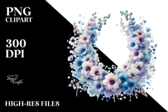 Glossy Delphinium, Transparent PNG Product Image 2