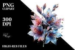 Glossy Lobelia | Clipart Product Image 3