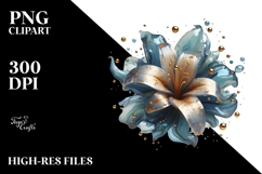 Abstract Lobelia, Transparent PNG Product Image 2