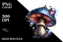 Shiny Magical Mushroom PNG Product Image 2