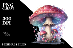 Shiny Magical Mushroom PNG Product Image 2