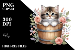 Cute Baby Cat PNG Product Image 2