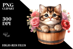 Cute Baby Cat PNG Product Image 2