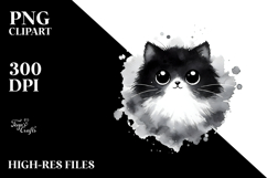 Funny Werewolf Watercolor PNG Product Image 2