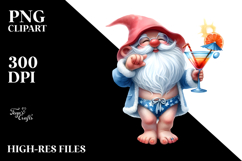 Whimsical Gnome Cocktail PNG Product Image 2