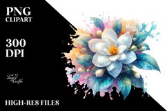 Shiny Jasmine Watercolor Splash Product Image 3