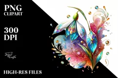 Colorful Snowdrop Product Image 1