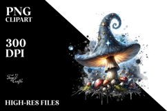 Autumn Celestial Mushroom PNG Product Image 2