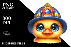Crazy Eyes Baby Duck PNG Product Image 2