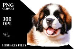 Happy Baby Saint Bernard.png Product Image 2