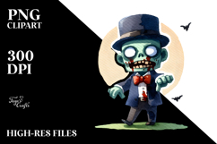Simple Funny Halloween Clipart, Transparent PNG Product Image 2