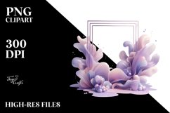 Hibiscus Watercolor Splash PNG Product Image 2