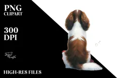 English Springer Spaniel with Christmas Decor, High-Res PNG Product Image 2