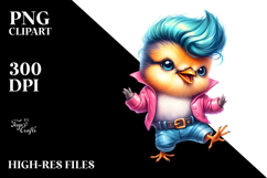 Dancing Baby Bird, Excited PNG Product Image 2