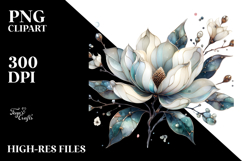 Magnolia with Material, Transparent PNG Product Image 2