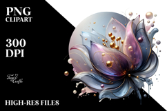 Glossy Tulip PNG Product Image 2