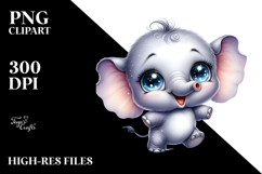 Baby Monkey Vibrant PNG Product Image 2