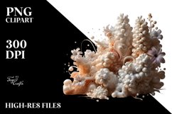 Abstract Glossy Hyacinth Zinnia Clipart Product Image 1