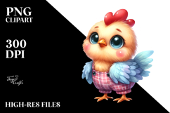 Funny Standing Rooster Halloween Clipart Product Image 2