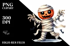 Simple Funny Halloween Clipart, Transparent PNG Product Image 3