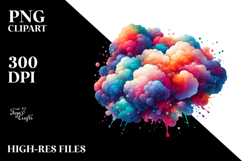 Colorful Cloud, Transparent PNG Product Image 2