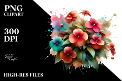 Impatiens with Material, Transparent PNG Product Image 2