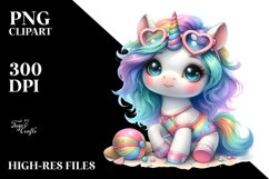Cute Baby Unicorn from a Mystical Planet | Sublimation | Product Image 3