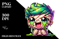Overjoyed Mummy Dripping Green Slime.png Product Image 2