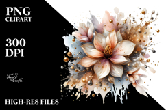 Abstract Magnolia PNG Product Image 2