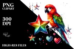 Parrot Star PNG Product Image 2