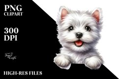 Cute Terrier Clipart Product Image 3