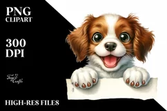 Cute Baby Brittany | Sublimation | Clipart Product Image 3