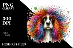 Cute English Springer Spaniel Clipart PNG Product Image 3