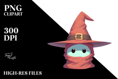 Funny Simple Witch Hat, Transparent PNG Product Image 2