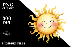 Smiling Sun, Transparent PNG Product Image 2