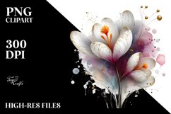Abstract Artistic Crocus -Like Material | Sublimation | Product Image 1