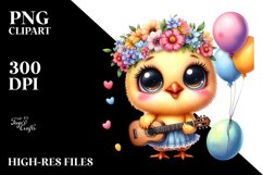 Goofy Baby Chicken PNG Product Image 2