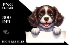 Colorful Small Baby English Springer Spaniel | Sublimation Product Image 1