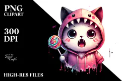 Spooky Cat with Lollipop.png Product Image 2