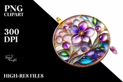 Watercolor Luxury Flower Splash Clipart Product Image 3