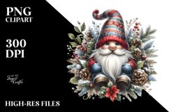 Detailed Christmas Gnome PNG Product Image 1