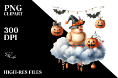 Halloween Chicken with Hanging Jack-o&#039;-lanterns, High-Res Product Image 2