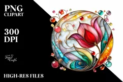 Watercolor Luxury Flower Splash Clipart Product Image 1