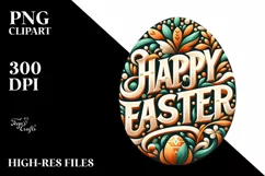 Easter Clipart |T-shirt, Mug, Tumbler Product Image 7