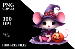 Baby Mouse Halloween PNG Product Image 2